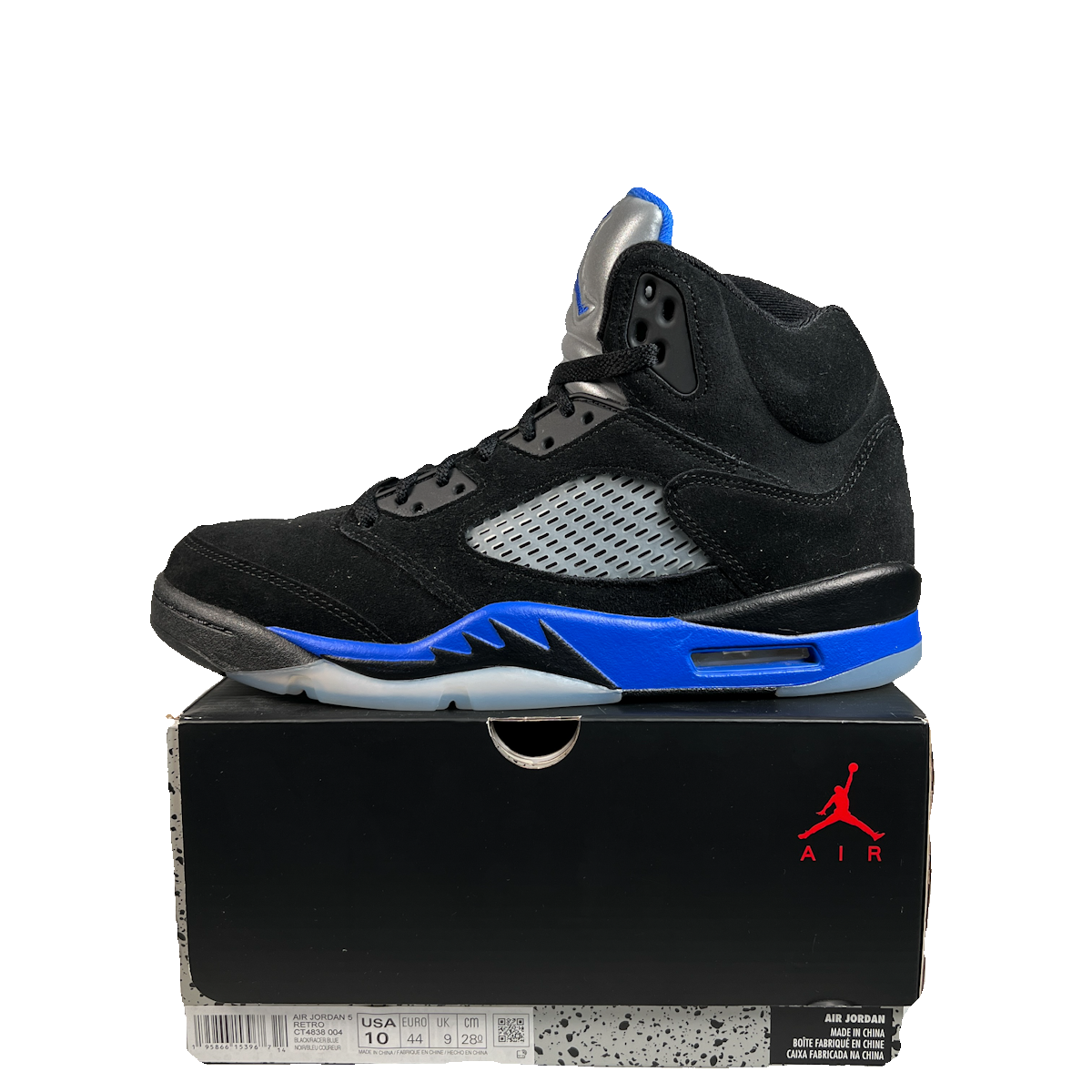 Jordan 5 Racer Blue (2022) Size 10 USED s23133