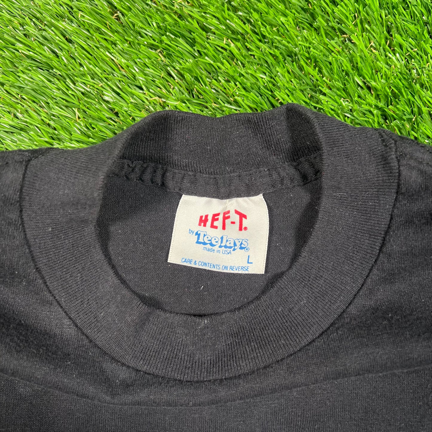1990s "Tease me about my Age" Black Humor Tee Size large USED v18782