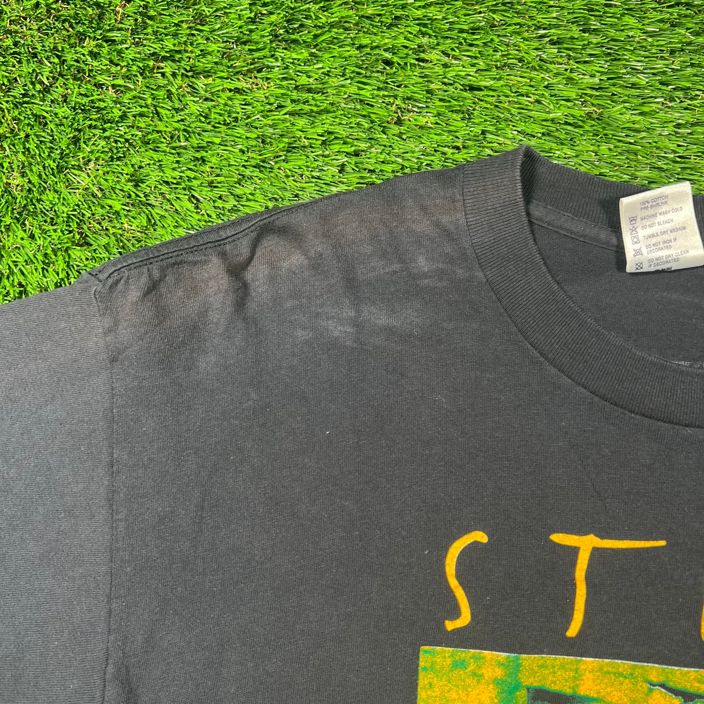 1993 Sting Ten Summoner's Tales Black Tour Tee Size XL USED v18270