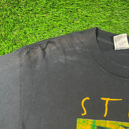 1993 Sting Ten Summoner's Tales Black Tour Tee Size XL USED v18270