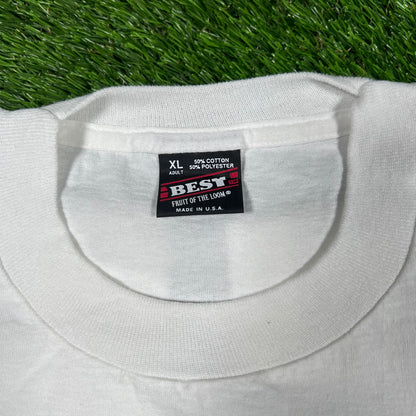 1994 "Guy's Bar" NCAA Tournament White Tee Size XL USED v17015