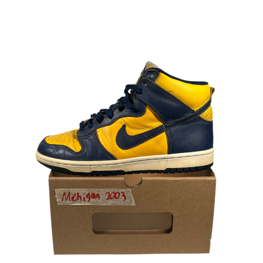 Nike Dunk Michigan 2003 Size 6.5 USED s3191