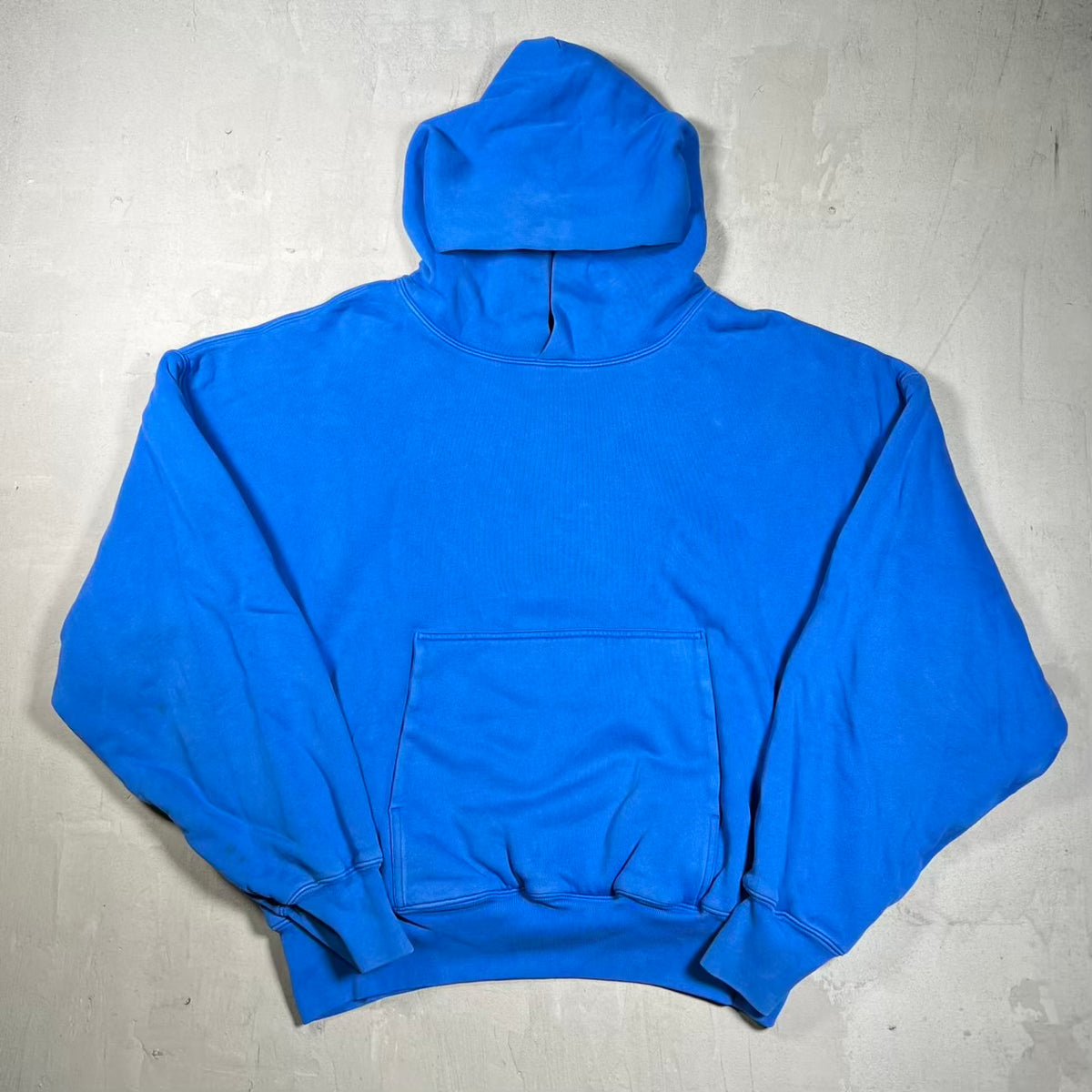 Yeezy Gap Double Layer Blue Hoodie Size XL USED x18441