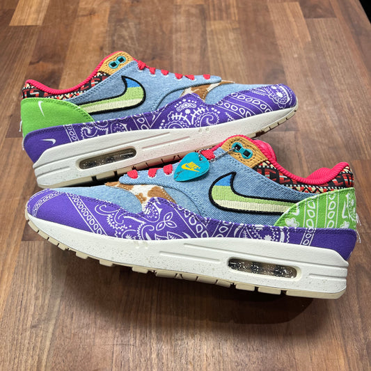 Nike Air Max 1 Concepts Far Out Special Box Size 10.5 NEW s17283