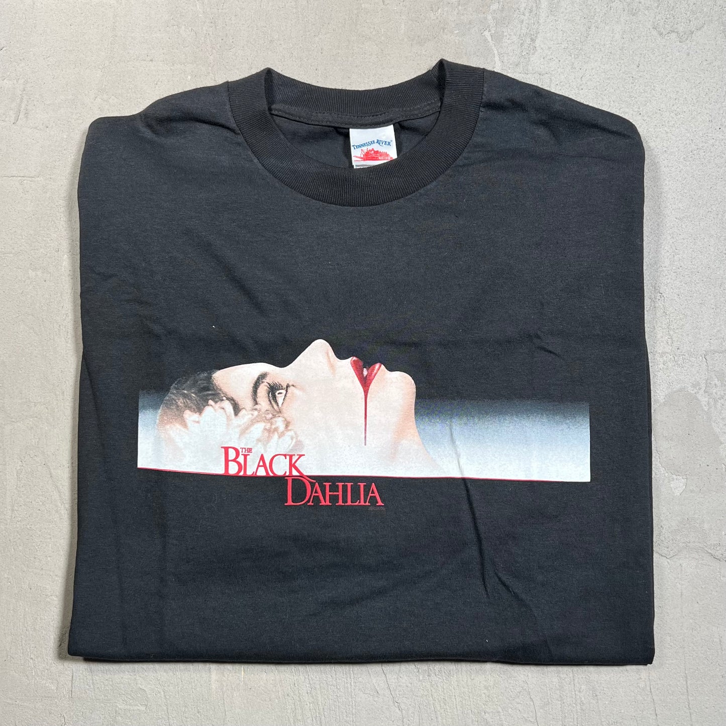 2006 Black Dahlia Black Movie Promo Tee Size XL USED v15518