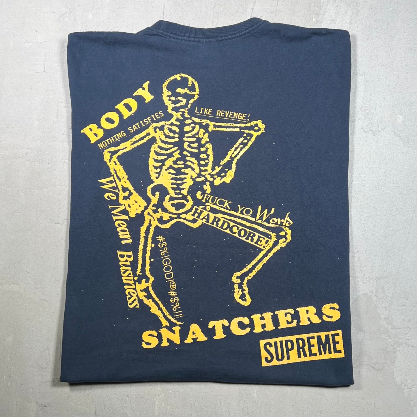 Supreme Body Snatchers Tee Navy (2023) Size XL USED x17327