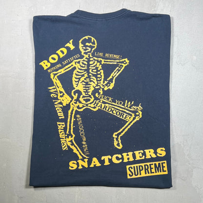 Supreme Body Snatchers Tee Navy (2023) Size XL USED x17327