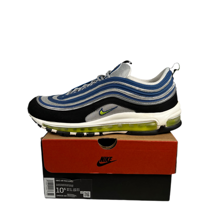 Nike Air Max 97 Atlantic Blue Voltage Yellow (2022) Size 10.5 USED s17873