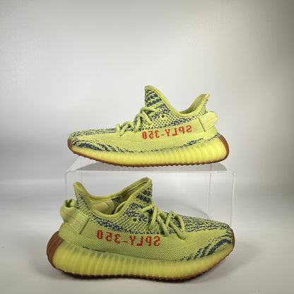 Yeezy 350 Frozen Yellow (2017) Size 5 USED s18816