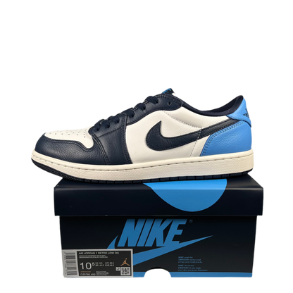 Jordan 1 Low Obsidian (2025) Size 10.5 USED s18185