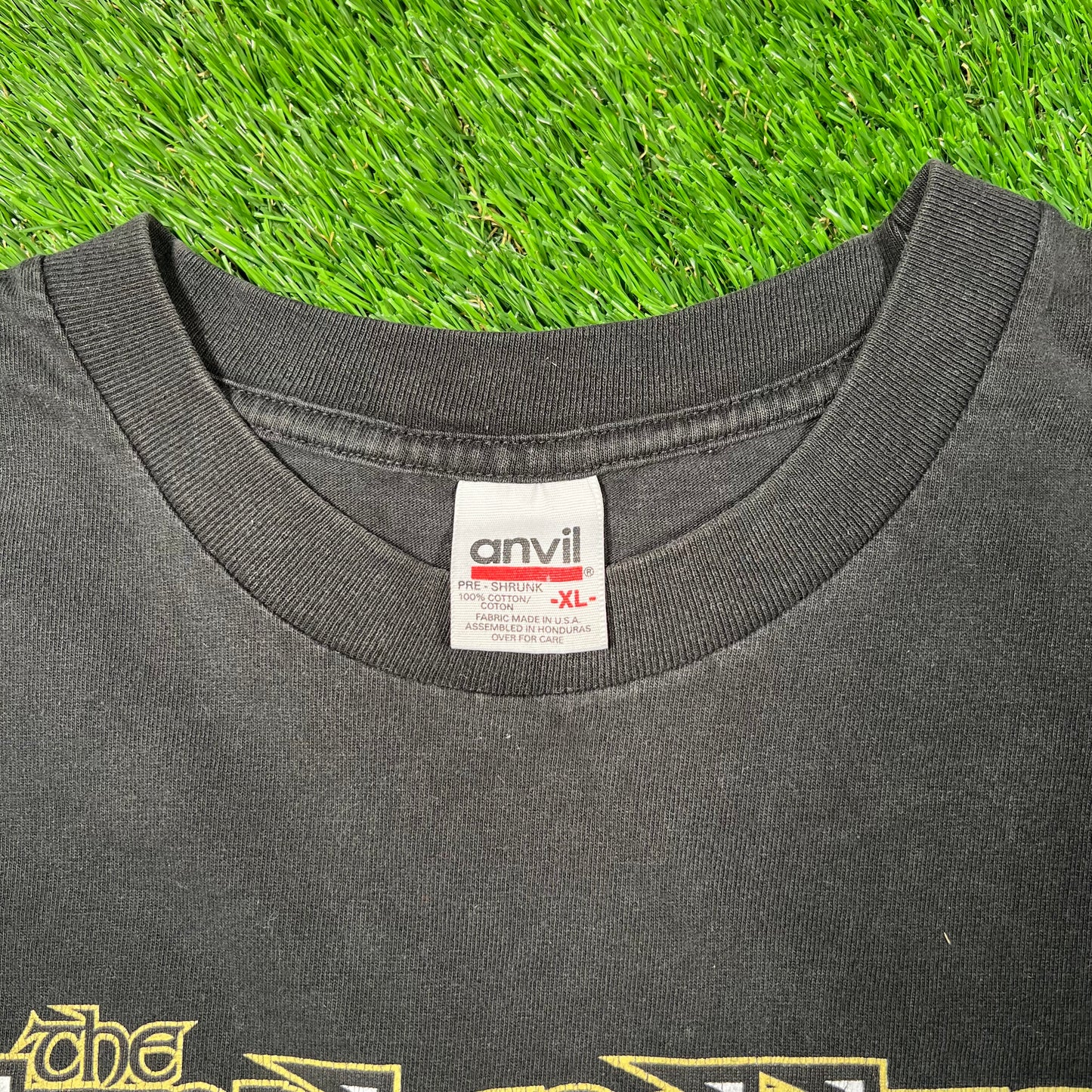 2000 Jay Z DMX Hard Knock Life Ryde or Die Tour Black Tee Size XL USED v18667