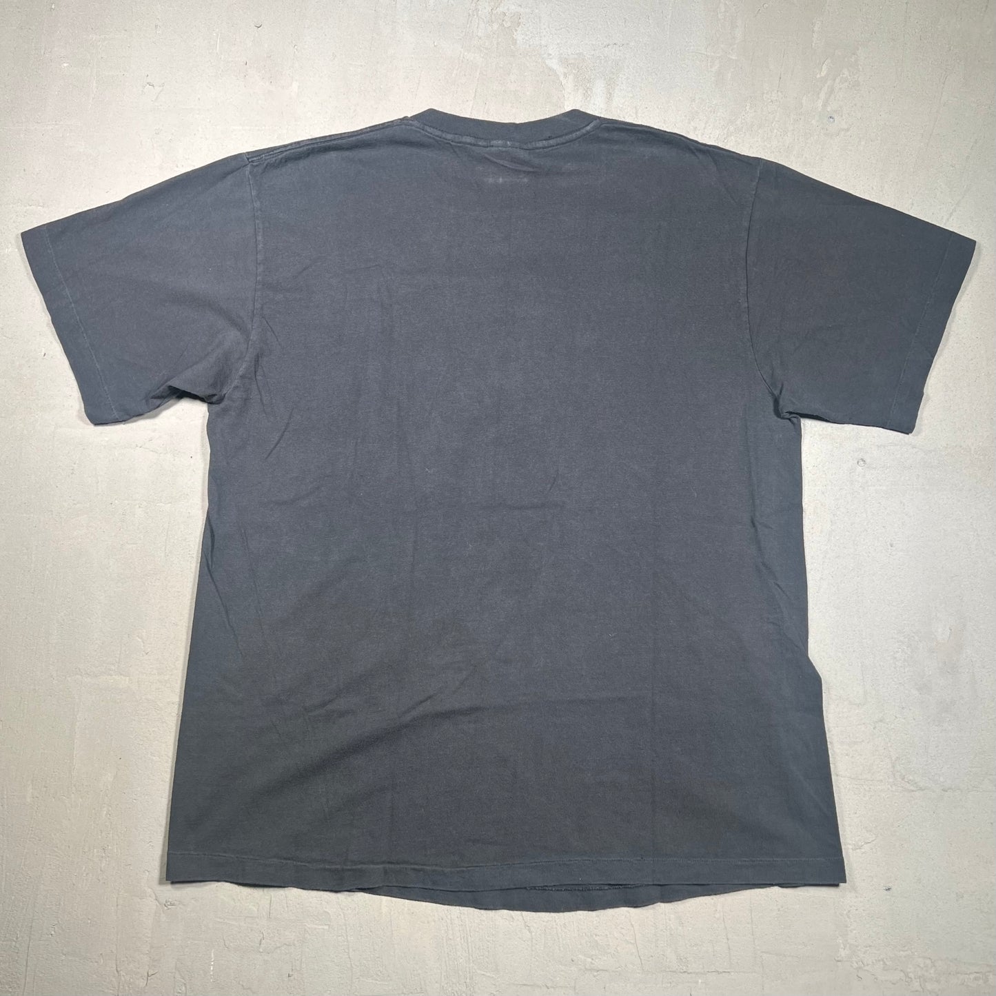 1990 Taz Mess With My Plant Black Tee Size XL USED v18041