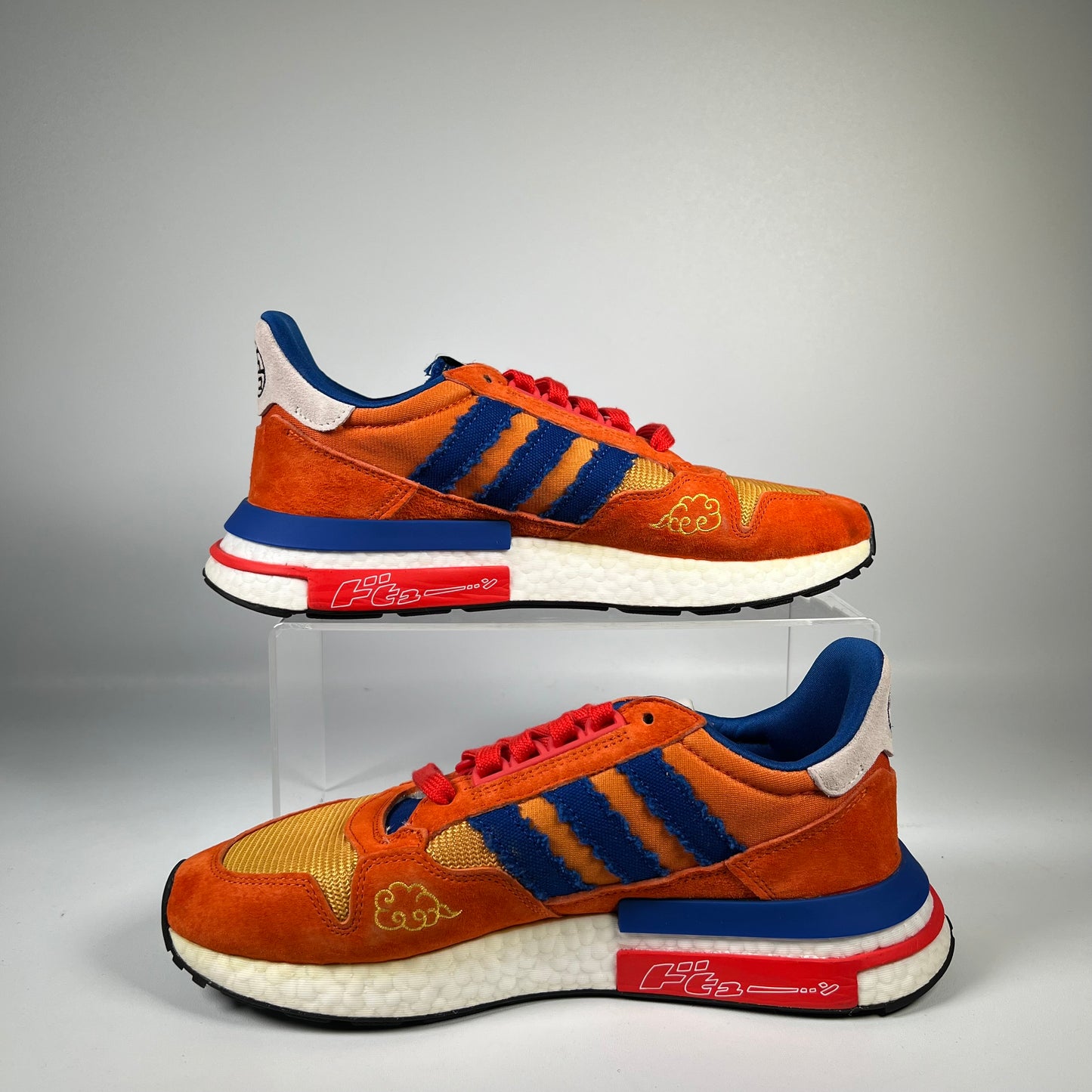 Adidas ZX 500 Dragon Ball Z Son Goku (2018) Size 8.5 USED s19211