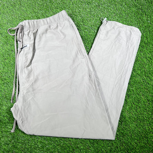 Fear of God FOG Essentials Stone Nylon Track Pants Size XXL USED x14718