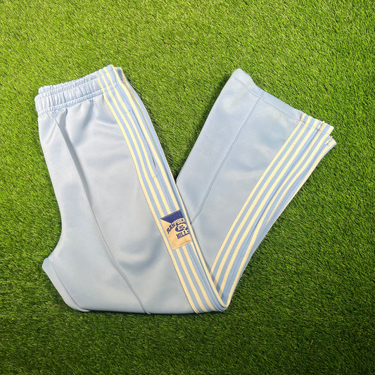 GV Gallery Raspberry Hills Blue/White Track Pants Size Medium USED x15437