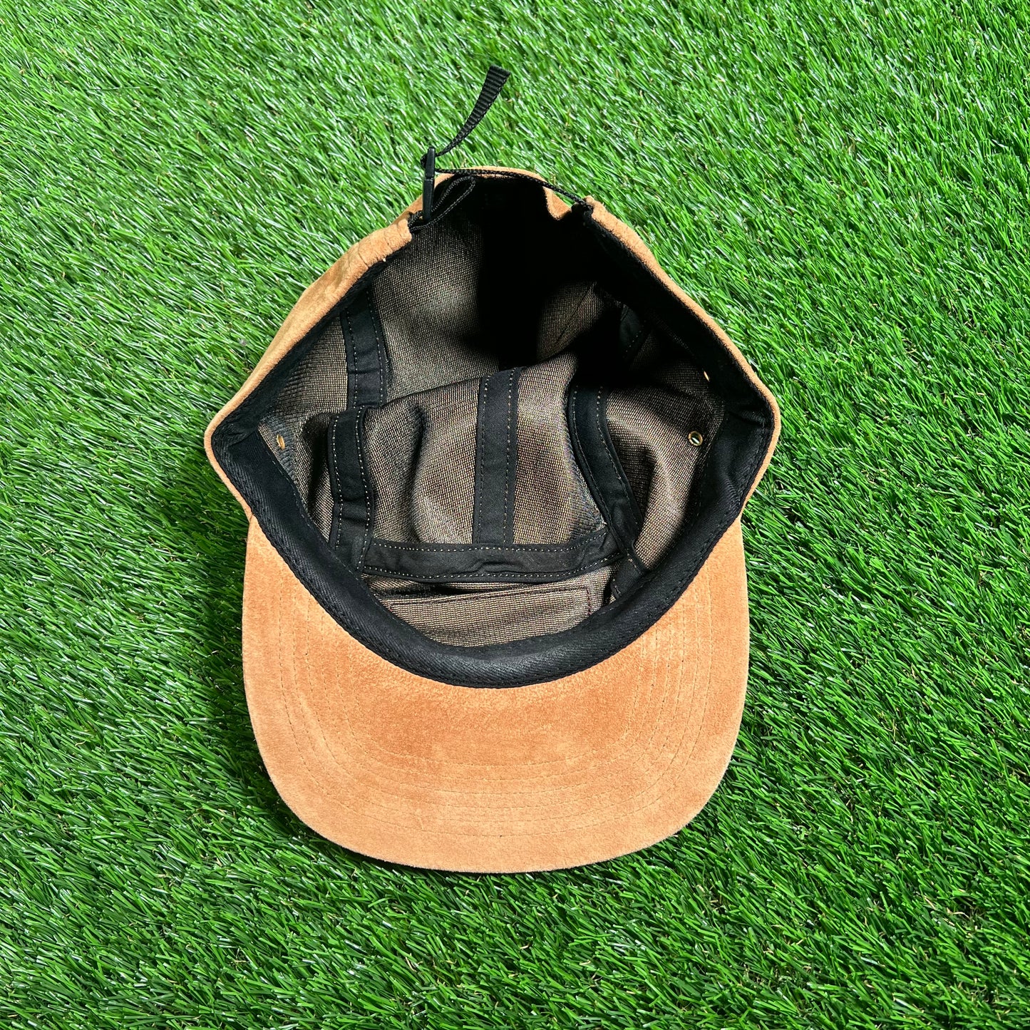 Supreme Brown Suede Camp Cap (2017) NEW x16057