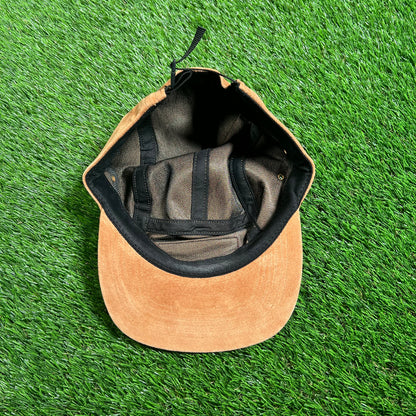 Supreme Brown Suede Camp Cap (2017) NEW x16057