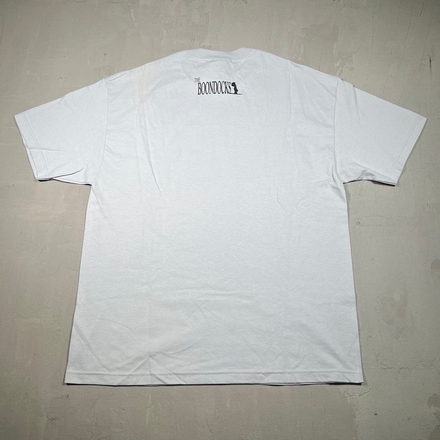 Y2K Boondocks Grey Cartoon Tee Size XL NEW v18296