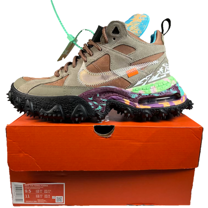 Nike Air Terra Forma Off White Archaeo Brown (2023) Size 9.5 USED s23479