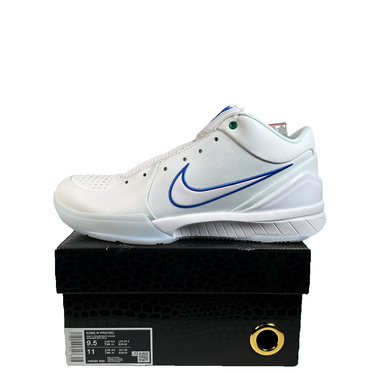 Nike Kobe 4 Draft Day Pack Milwaukee Bucks (2026) Size 9.5 USED s22874