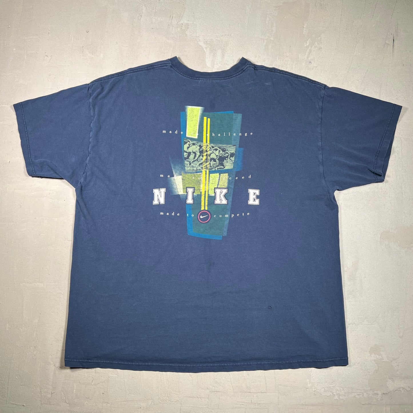 Nike Navy "Nike Since 71" Tee Size XXL USED v19088