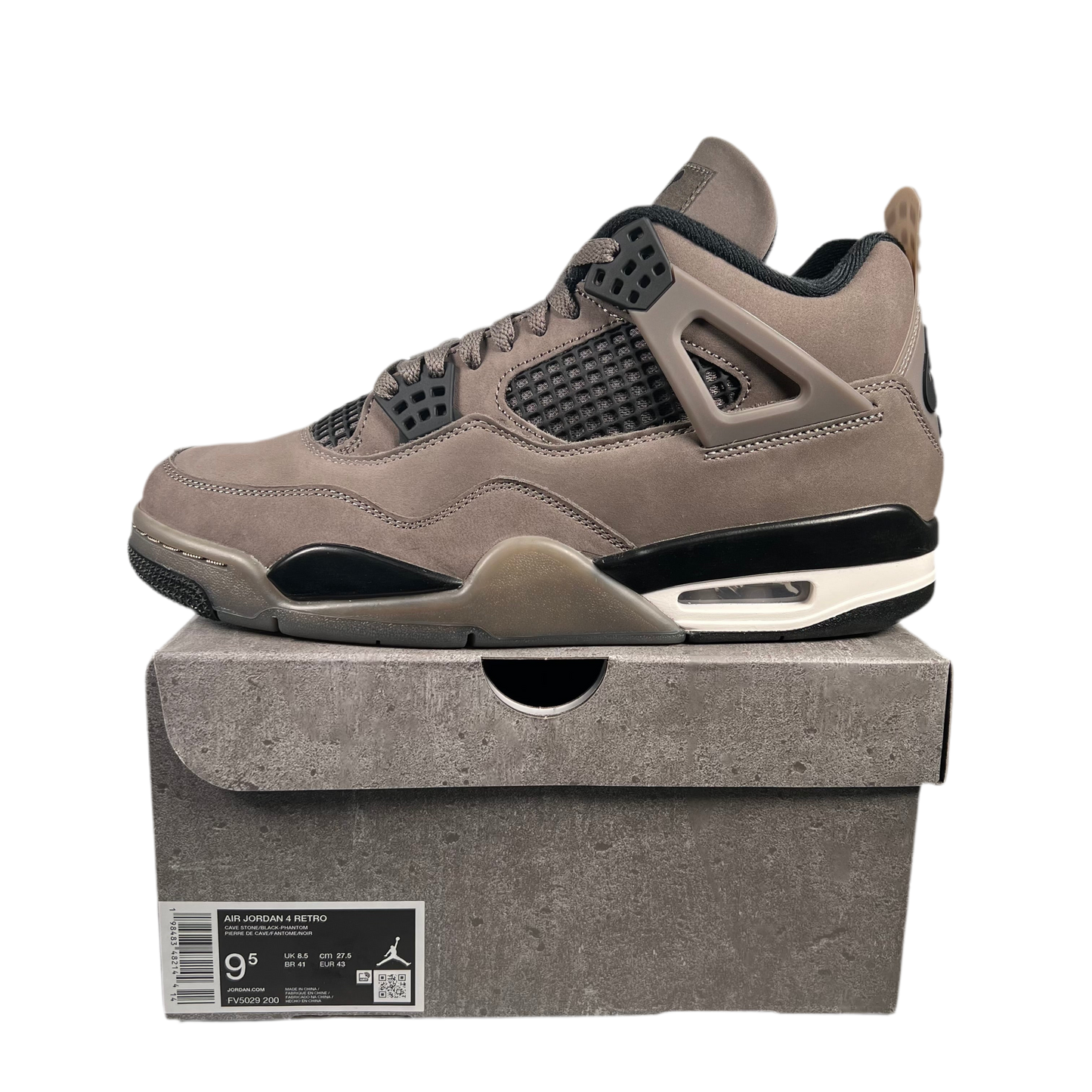Jordan 4 Cave Stone (2025) Size 9.5 NEW S18300