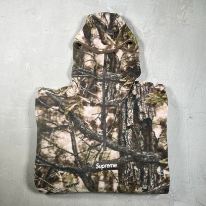 Supreme Polartec Face Mask Half Zip Hoodie Realtree AP Camo (2025) Size XL x18593