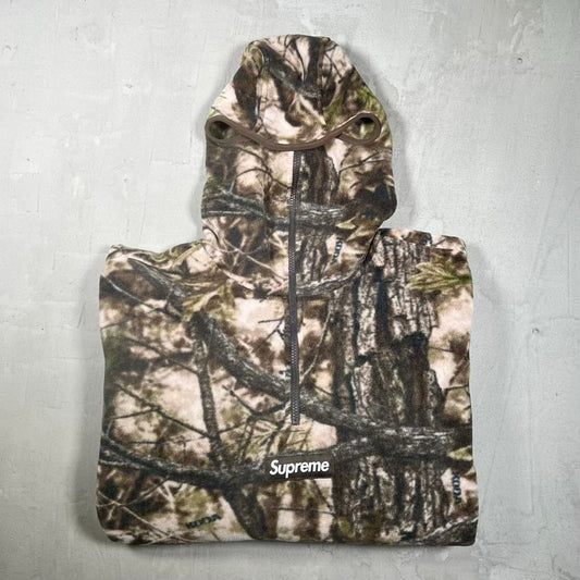 Supreme Polartec Face Mask Half Zip Hoodie Realtree AP Camo (2025) Size XL x18593