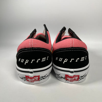 Vans Skate Old Skool Supreme Tribal Barbed Wire Pink (2021) Size 10.5 NEW s19018