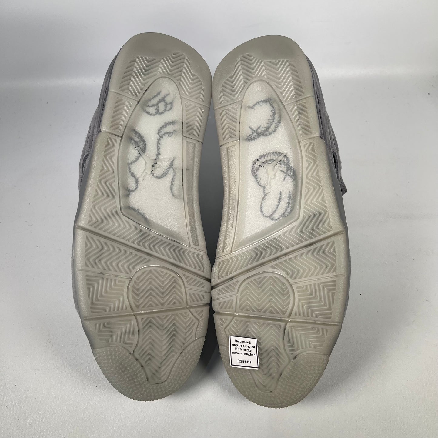 Jordan 4 Kaws Grey (2017) Size 11 NEW s14059