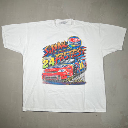 1999 Nascar Jeff Gordon "Survival of Fastest" Size XL USED v19054