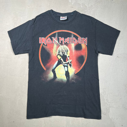 Y2K Iron Maiden "Maiden Japan" Black Tee Size Small USED v17913