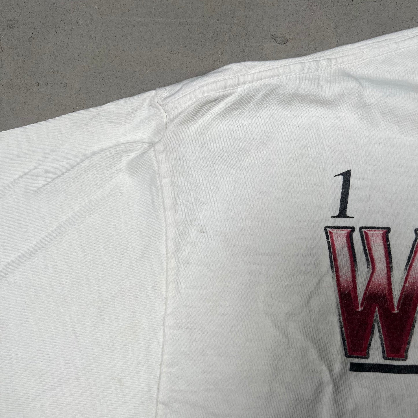 1997 Jeff Gordon Nascar Winston Cup Series White Tee Size XXL USED v17029