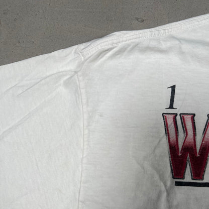 1997 Jeff Gordon Nascar Winston Cup Series White Tee Size XXL USED v17029
