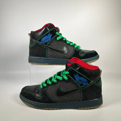 Nike SB Dunk High Twin Peaks (2009) Size 10 USED s18743