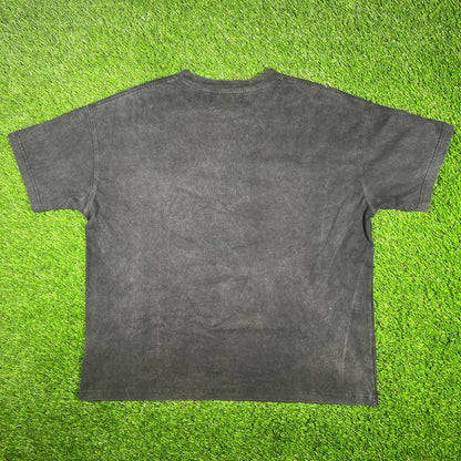 Vale Statue of Liberty City Skyline Black Tee Size Medium USED x14902