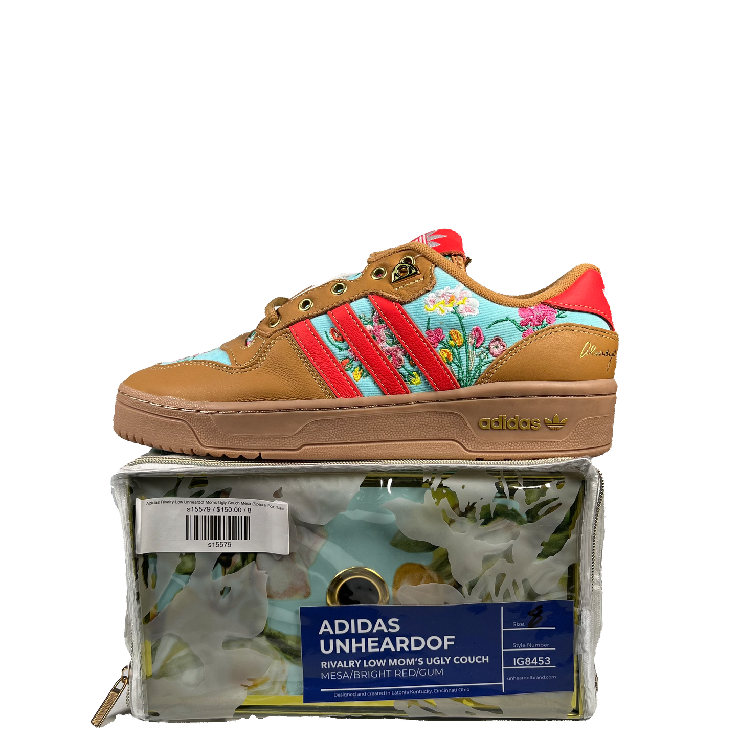 Adidas Rivalry Low Unheardof Moms Ugly Couch Mesa (Special Box) Size 8 NEW s15579