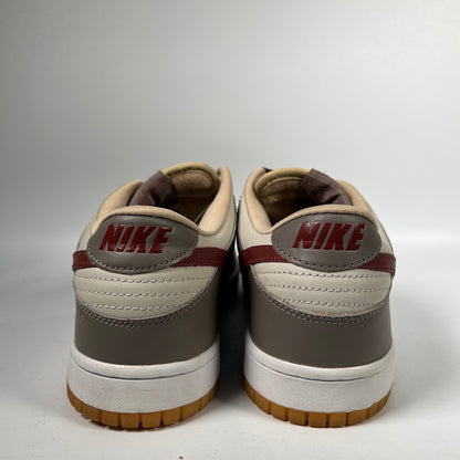 Nike Dunk Low Light Bone Rough Red (2003) Size 9.5 USED s19364