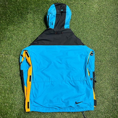 1990s Nike ACG Teal All Terrain Jacket Size Medium USED v8580