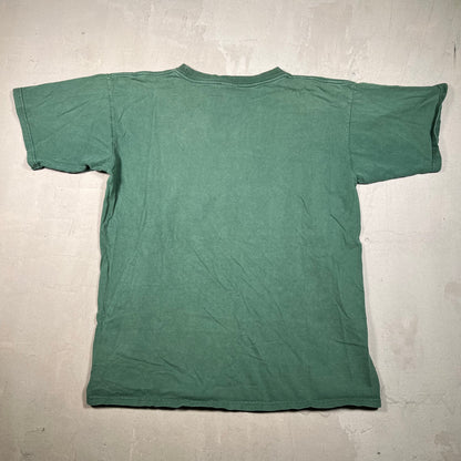 Y2K Nike Miami Green Tee Size Medium USED v19331
