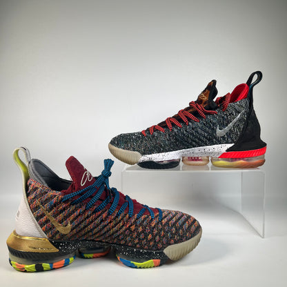 Lebron 16 What The 1 Thru 5 (2018) Size 8.5 USED s21868
