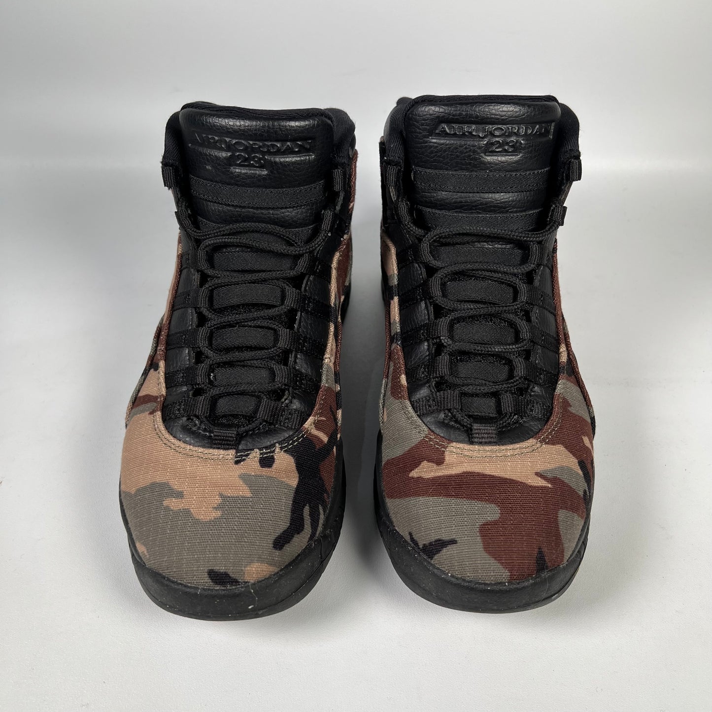 Jordan 10 Woodland Camo (2019) Size 7.5 USED s19258