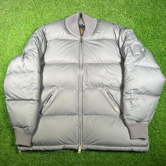 Eddie Bauer x JJJJound Grey Bomber Jacket (2023) Size XL USED x14823