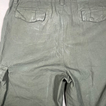 74 Is War Oliver Green Cargo Pants Size Large USED x17127