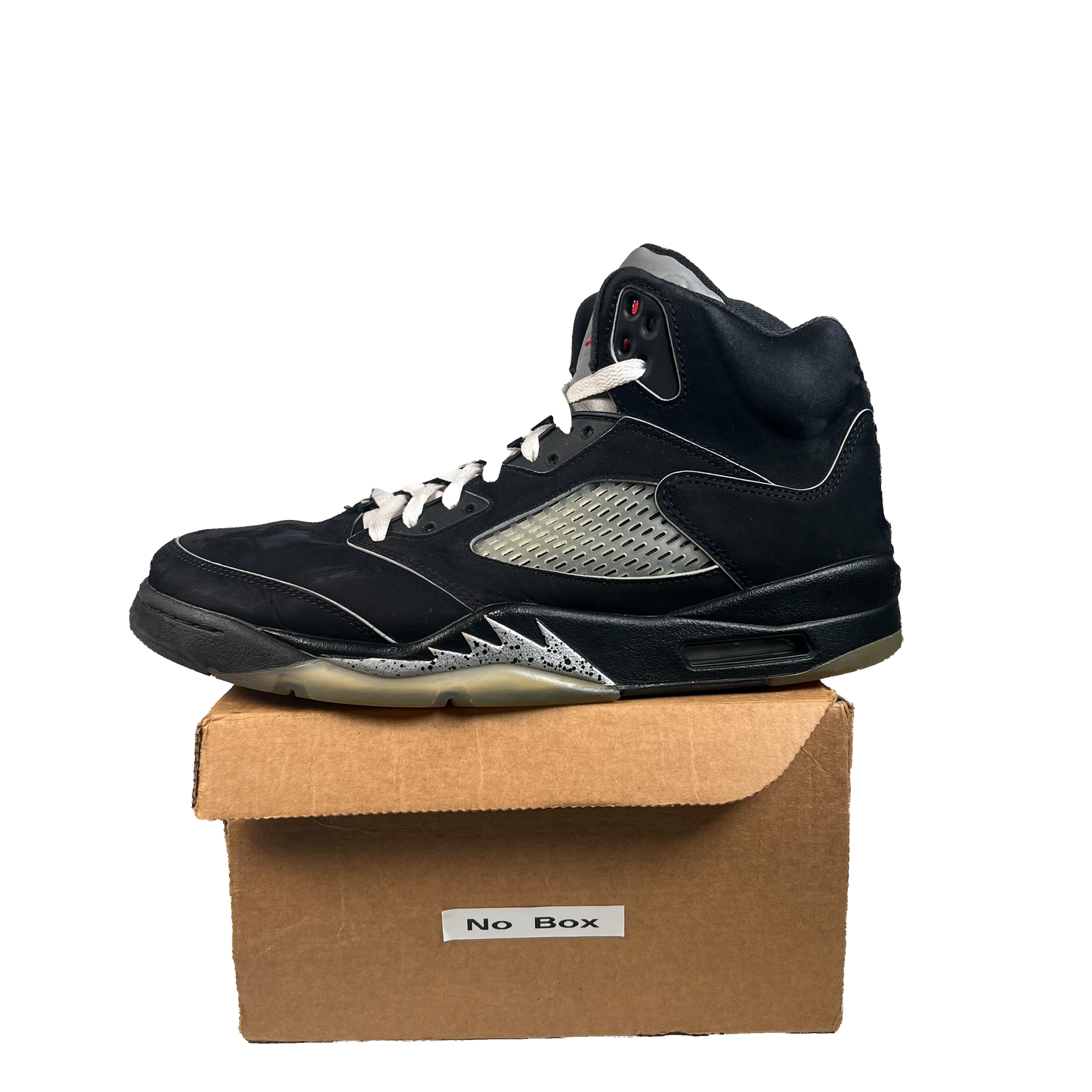 Jordan 5 Black Metallic Reimagined (2025) Size 10.5 USED s22370