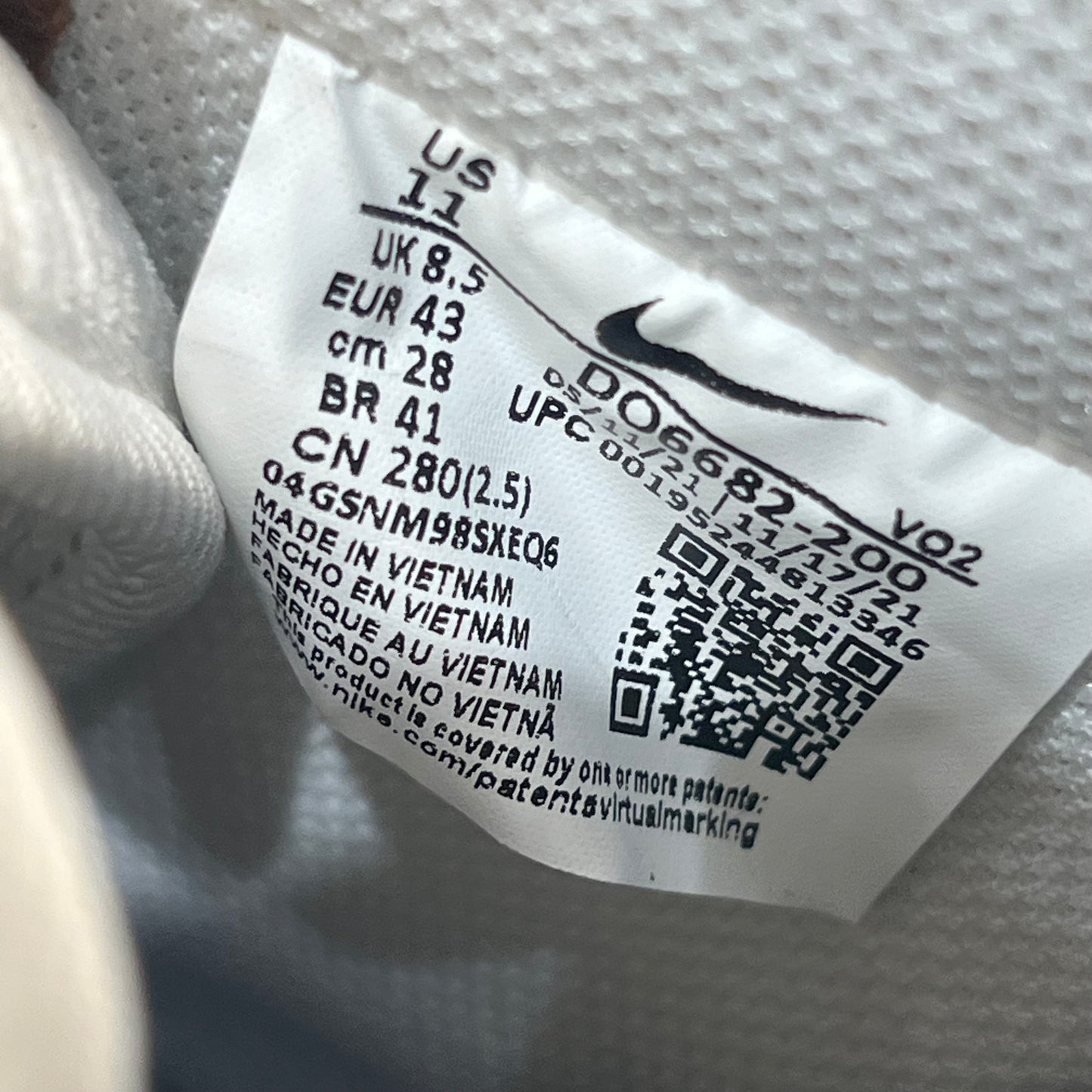 Nike Air Force 1 Ale Brown Sanddrift (2022) Size 9.5M/11W NEW s19590