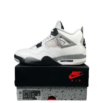 Jordan 4 White Cement (2025) Size 11 USED s19681