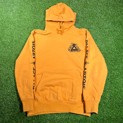 Palace Artois Dark Yellow Hoodie Size Medium USED x14100