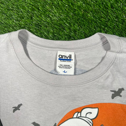 2009 The Hangover Baby Carrier Grey Tee Size Large USED v17717