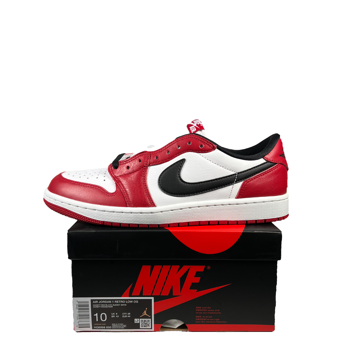 Jordan 1 Low Chicago (2025) Size 10 NEW s20243